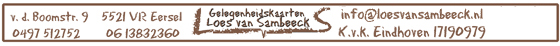 Loes van Sambeeck Gelegenheidskaarten